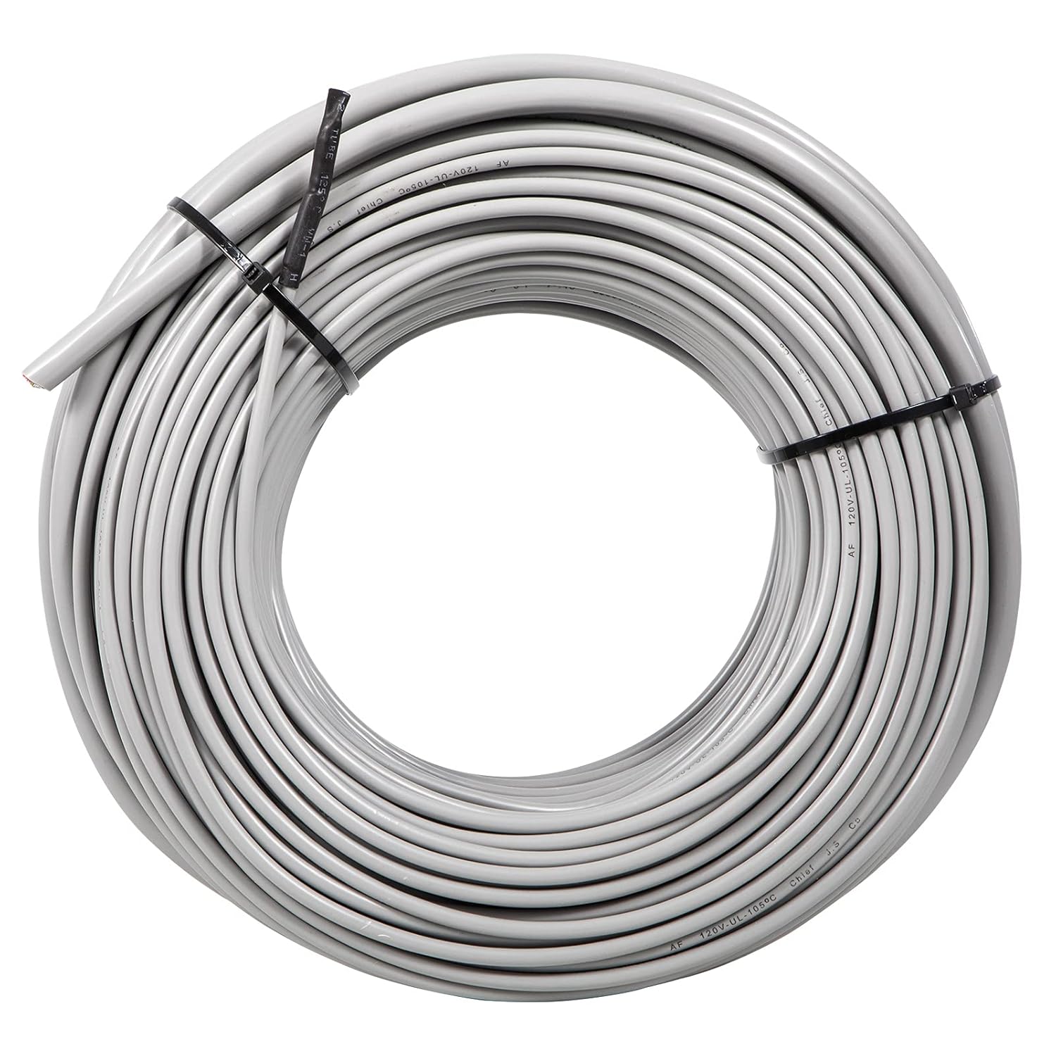 VEVOR Floor Heating Cable 128.8 Square Feet Durable Floor Tile Heat Cable, Waterproof and Insulated, with Convenient Temperature Control Panel, Rapid Heating Cable Under Floor w/No Noise or Radiation