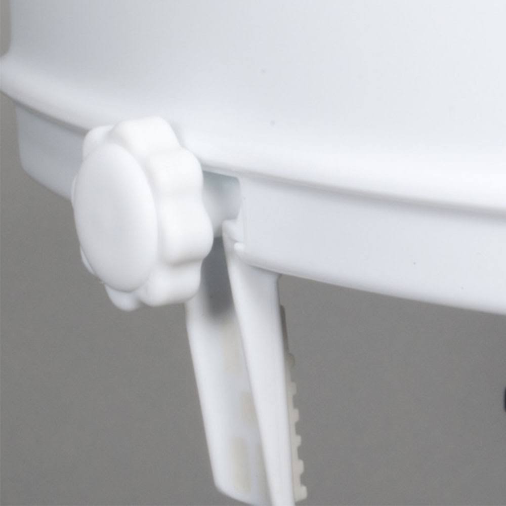 Drive Medical Raised Toilet Seat with Lock 6x22