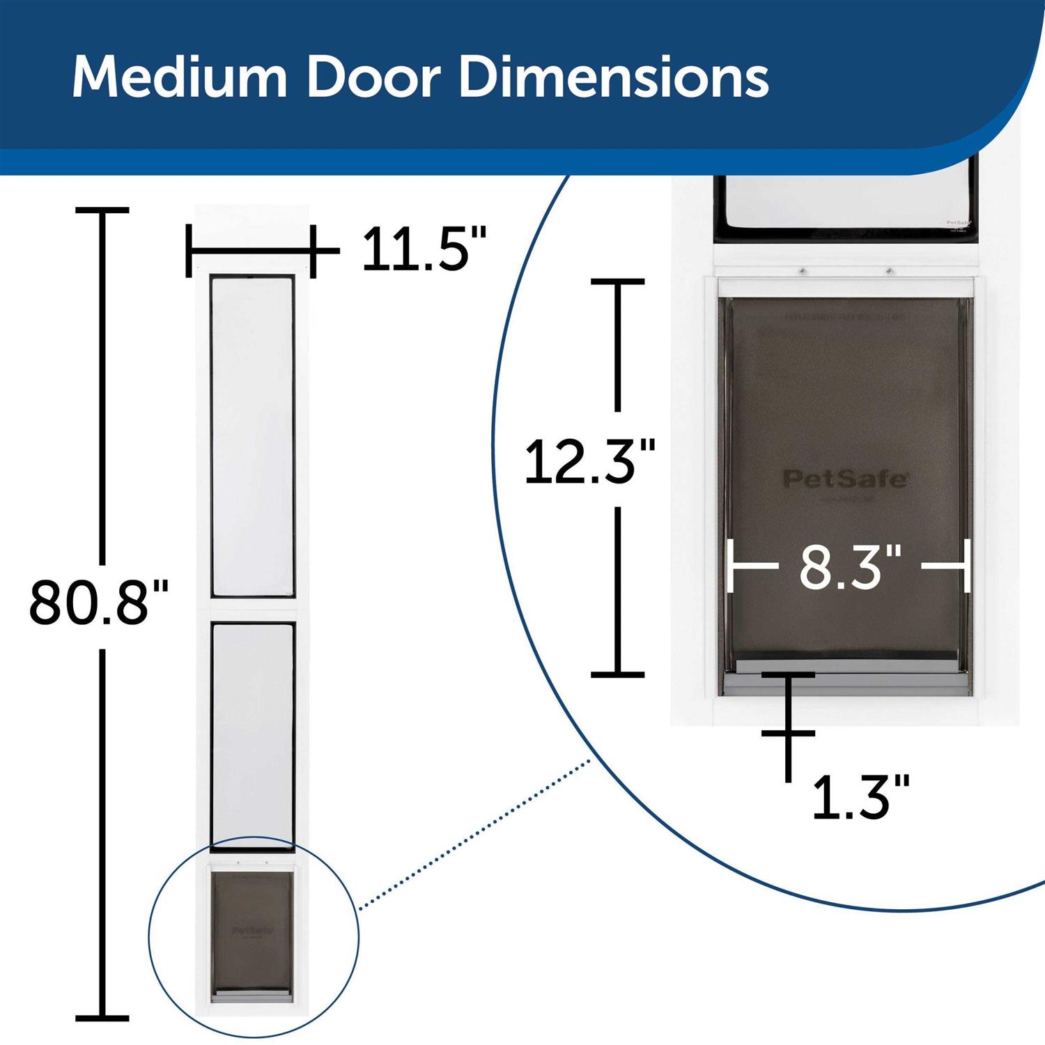 PetSafe Extreme Weather Sliding Glass Pet Door - Pet Supplies online store
