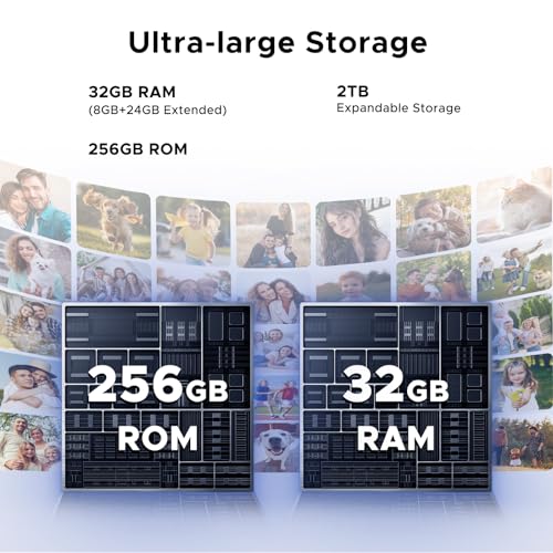 DOOGEE Note 59 Pro Unlocked Cell Phone 5G Android 15,32GB+256GB/TF 2TB Android Phone,6250mAh Battery,6.75"HD+120Hz Cellphone,16MP+8MP,5G Dual SIM Smartphone,Widevine L1/NFC/Face Unlock/Fingerprint/OTG