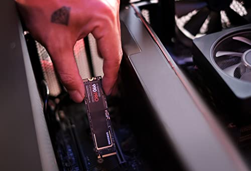 Samsung 990 PRO SSD NVMe M.2 PCIe Gen4, M.2 2280 Internal Solid State Hard Drive, Seq. Read Speeds Up to 7,450 MB/s for High End Computing, Gaming, and Heavy Duty Workstations, MZ-V9P2T0B/AM