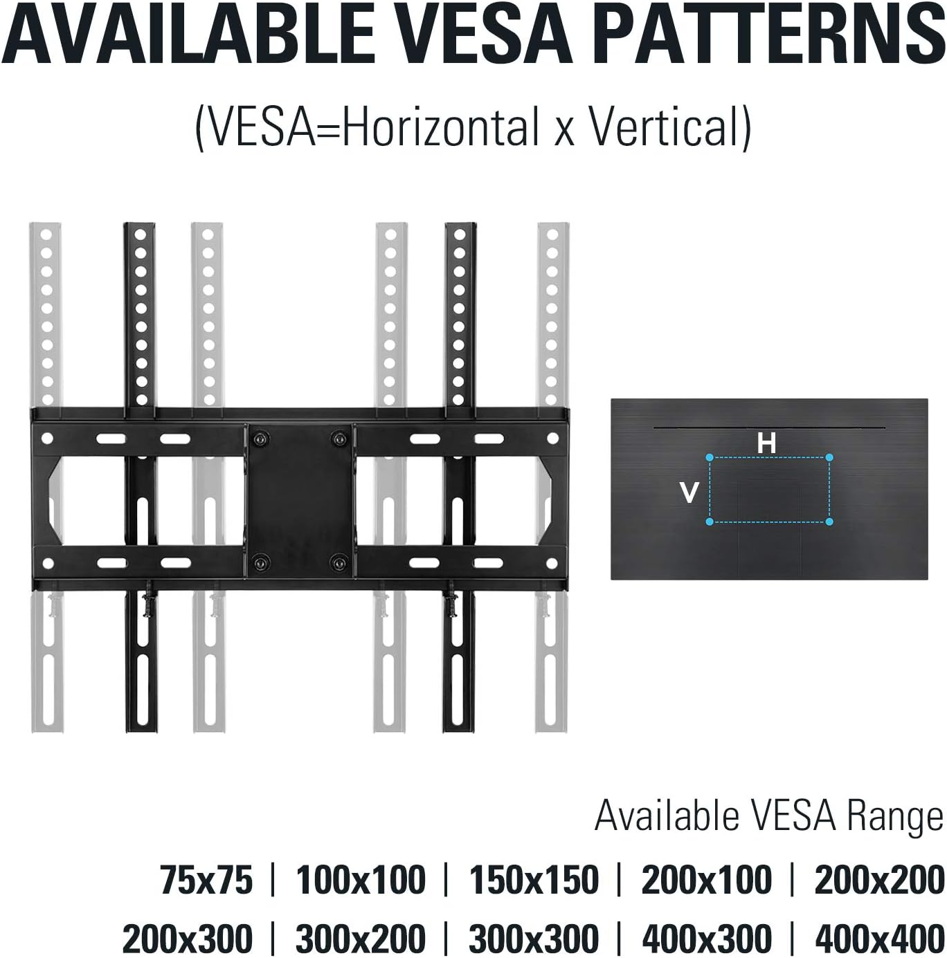 Mounting Dream TV Mount Full Motion TV Wall Mount for Most 26-55 Inch Flat Screen TV, Wall Mount TV Bracket with Dual Arms, Max VESA 400x400mm and 99 LBS, Fits 16", 18", 24" Studs MD2380-24K TV Mounts Pack of 2