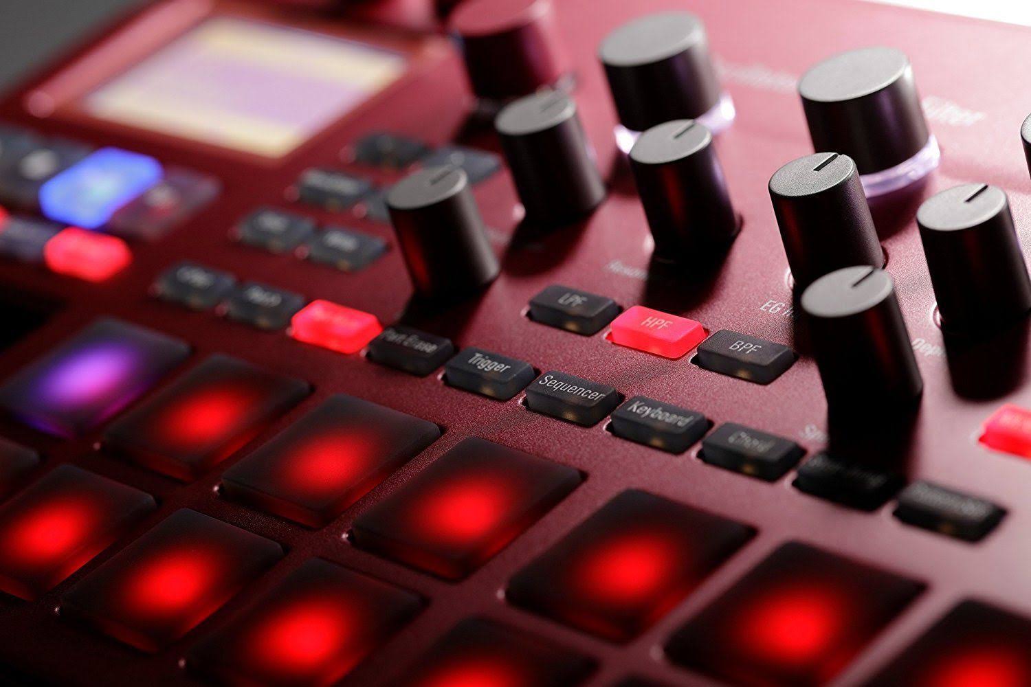 Korg ELECTRIBE2SRD Electribe Sampler in ESX Red with V2.0 Software
