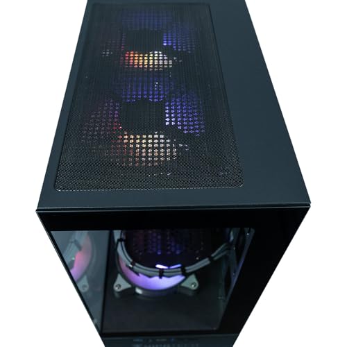 ViprTech Stryker 4.0 Liquid-Cooled PC - AMD Ryzen 7 (4.4GHz Turbo), RTX 4060 8GB, 32GB DDR4 3200, 1TB NVMe SSD, 700W PSU, WiFi BT, Win 11 Pro, RGB, Gaming Desktop Computer Prebuilt, White