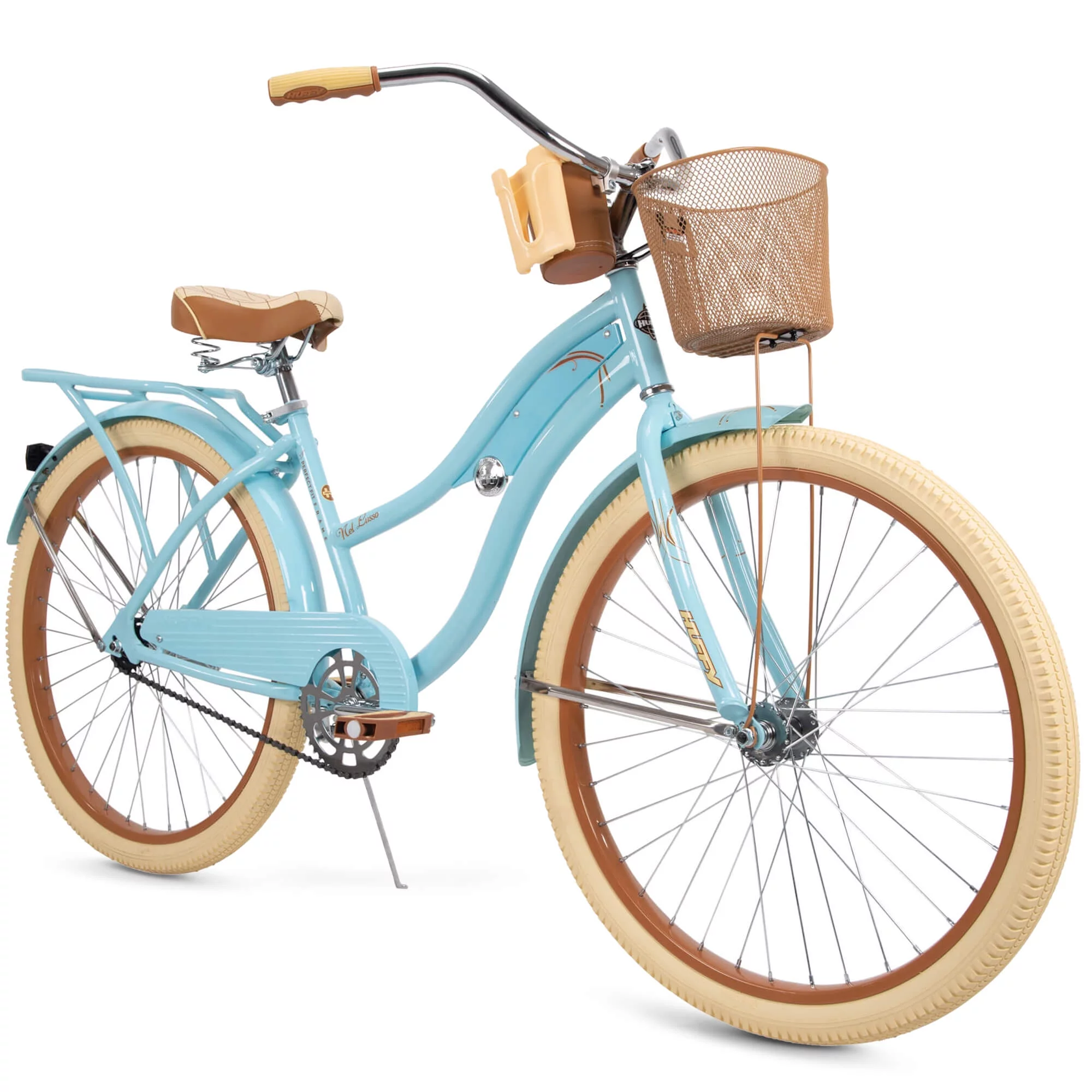 Classic Cruiser Bike with Perfect Fit Frame Blue, 26"