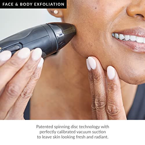 PMD Personal Microderm Pro - At-Home Microdermabrasion Machine with Kit for Face & Body - Exfoliating Crystals and Vacuum Suction for Fresh and Radiant Skin - High & Low Speed Options
