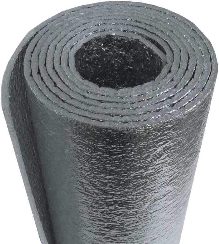 US Energy NASATECH (Pre-Cut for 16 Panel) 2 Car Garage Door Reflective Insulation Kit (R8) 1/4 thick w/ New And Improved Super Heavy Duty Double Sided Foam Tape Fits 16x7 16x8 18x7 18x8 Garage Doors