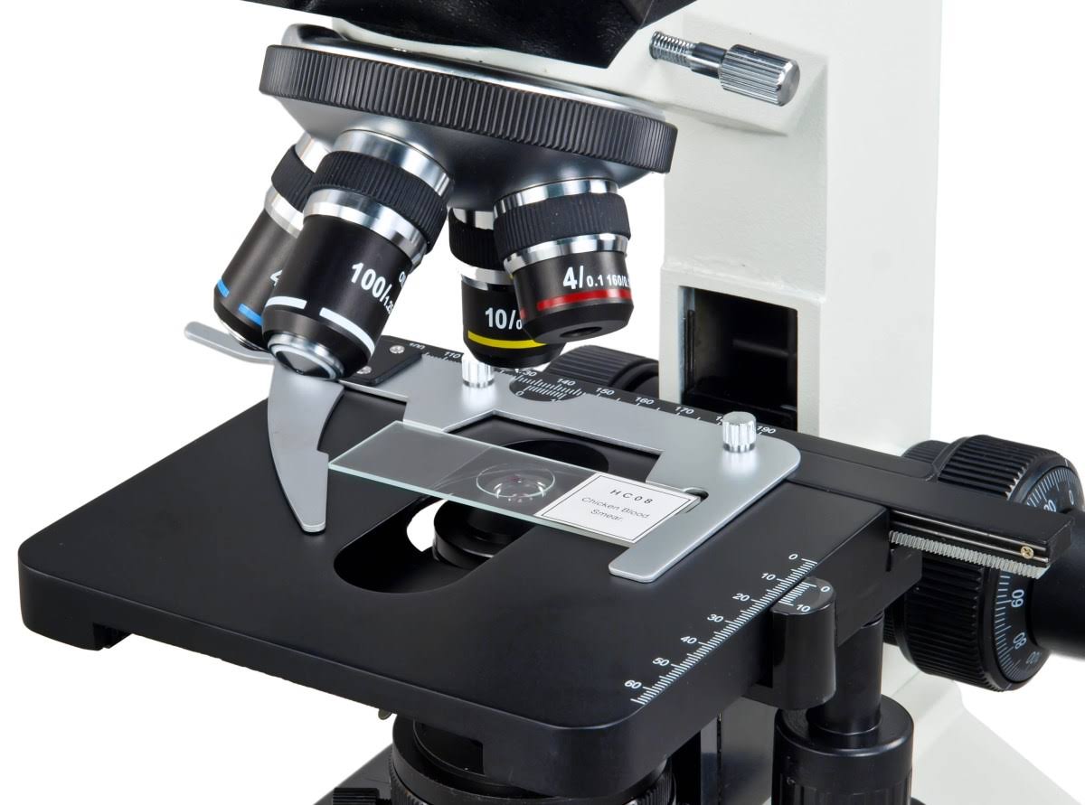 OMAX 40X-2000X Darkfield Trinocular Compound LED Microscope with 3MP USB Digital Camera