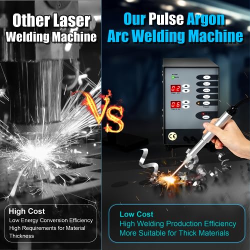 Jewelry Spot Welder Machine, 110V Portable Pulse Sparkle Spot Welder, 600W 80A Electric Spot Welder with Foot Pedal, Adjustable Permanent Jewelry Welder Kit for Rapid Welding of Gold Silver Iron