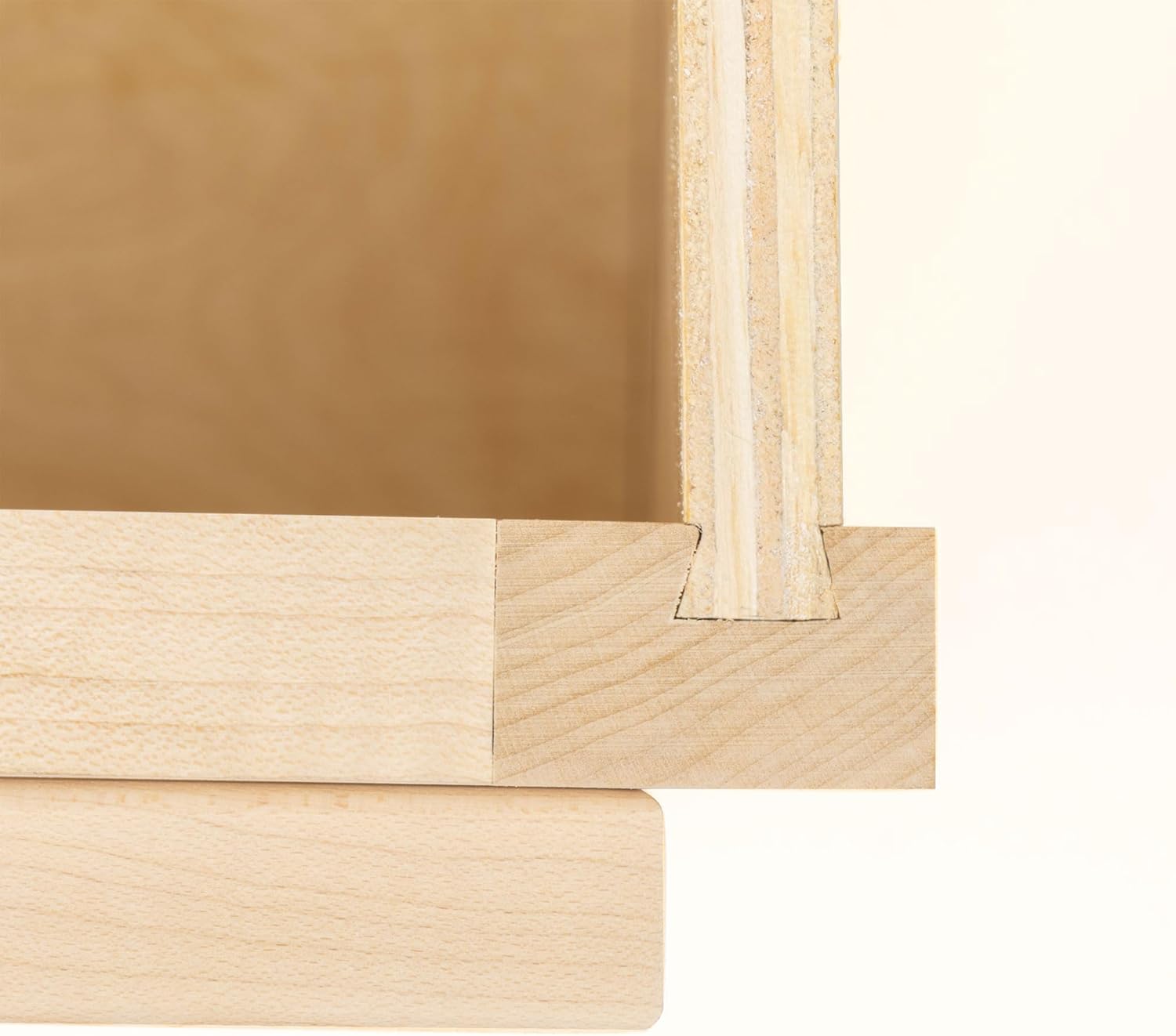 Quicklock RTA (Ready-to-Assemble) 30" Tall Wall Kitchen Cabinets - Shaker Style | 100% Hardwood | Made in America | Soft Close Hardware (Raw Maple, 24" D x 36" W x 12" H)