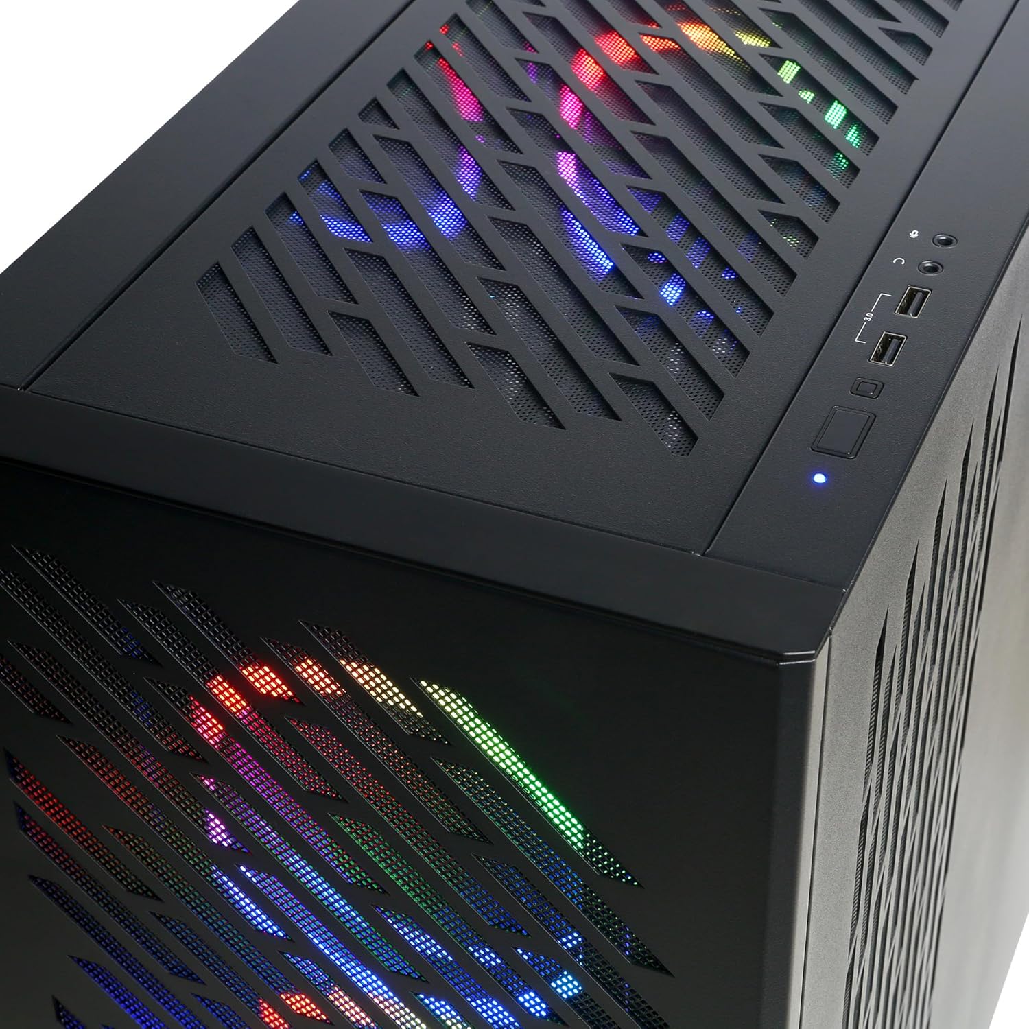 CyberPowerPC Gamer Master Gaming PC, AMD Ryzen 7 8700G 4.2GHz, GeForce RTX 4060 8GB, 16GB DDR5, 2TB PCIe Gen4 SSD, WiFi Ready & Windows 11 Home (GMAI5200A)