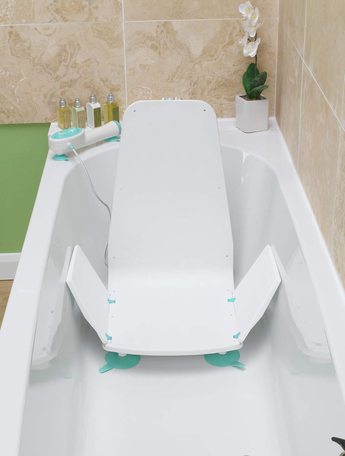 Lumex Splash Bath Lift with Ultra-Compact Design and Remote Control, 5033A-1