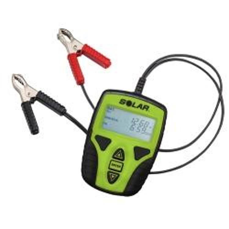 Solar 40-1200 CCA Electronic Battery and System Tester 12V BA9G