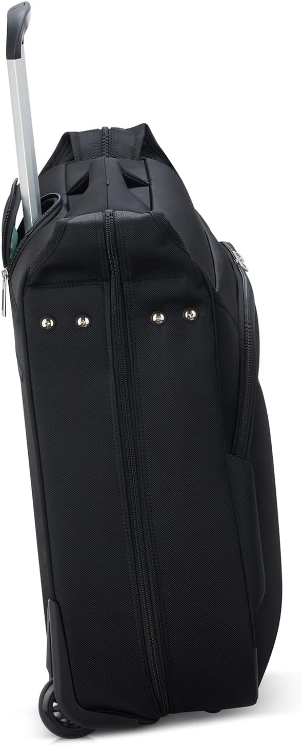 DELSEY Paris Sky Max 2.0 Two Wheel Garment Bag, Black, One Size