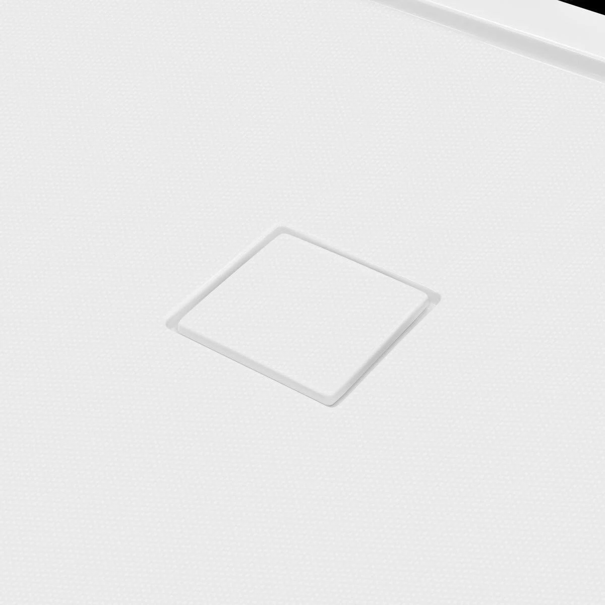 LessCare 60 x 34 Single/Double Threshold Shower Base Pan Center Drain, White