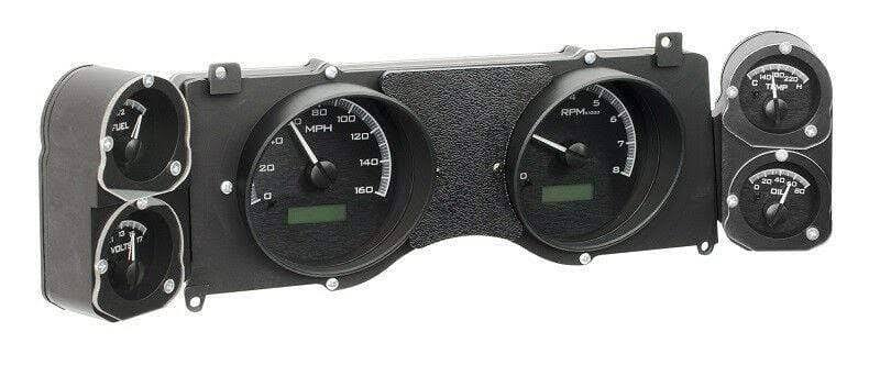 Dakota Digital 1970-81 Camaro Analog Gauge System Black White VHX-70C-CAM-K-W