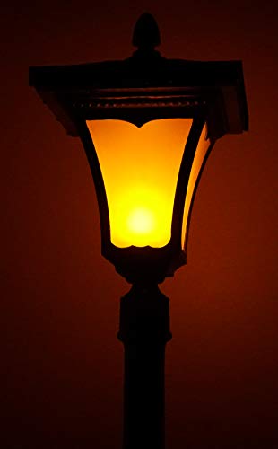 Sun-Ray 312074 Solar Lamp Post, 80", Black