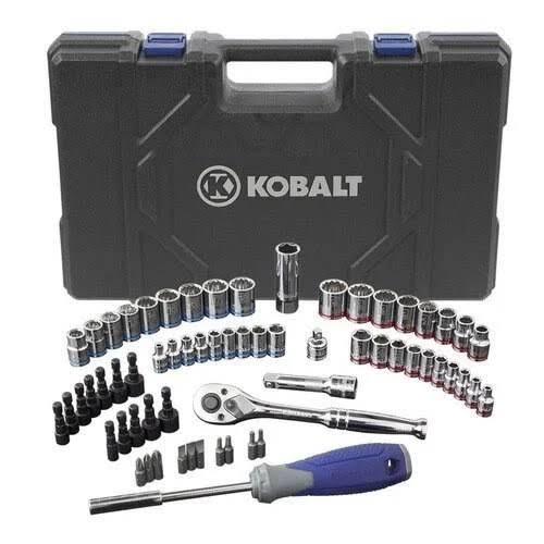 Kobalt 63 PC Mechanic&s Tool Set 0338513