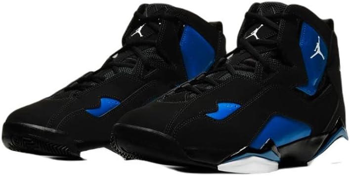 NIKE Jordan True Flight Men's Shoes (342964-042, Black/Game Royal/White) Size 11