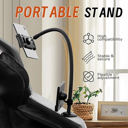 Zero Gravity Massage Chair, Full Body Recliner with Heating, Bluetooth Speaker, Airbags, Touch Screen, Phone Stand, Foot Roller, Black