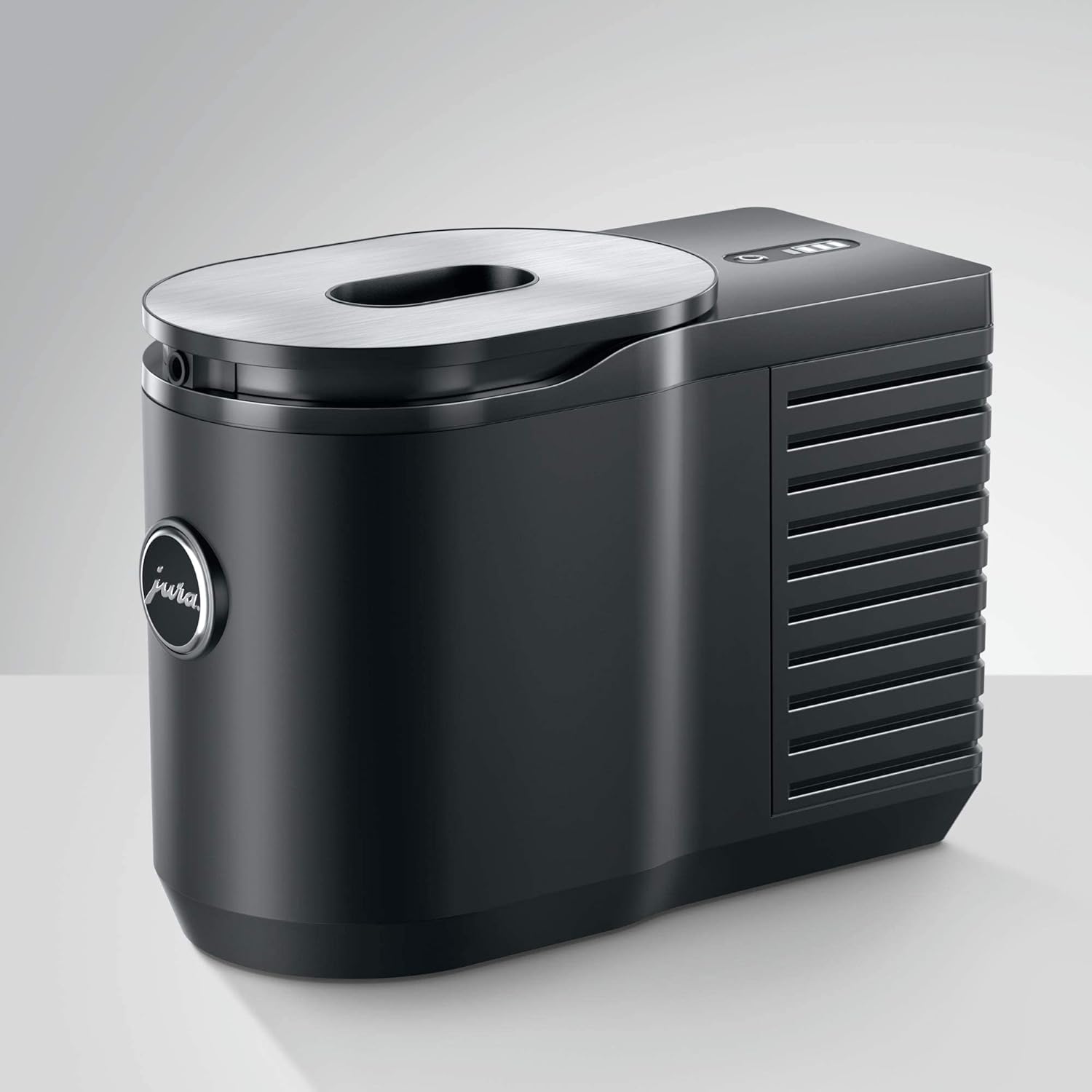 Jura Cool Control 0.6L Slimline Compact Milk Cooler for Fresh Textured Milk Foam and Easy Hygiene (20 Oz, Black)