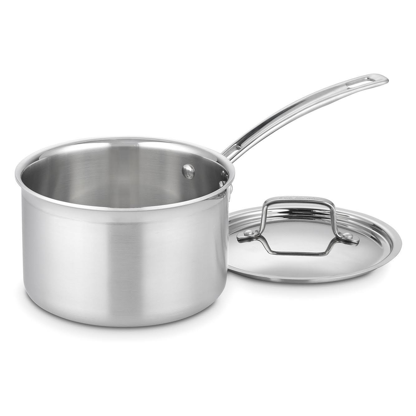 Cuisinart MultiClad Pro Saucepan with Cover - 3 quart