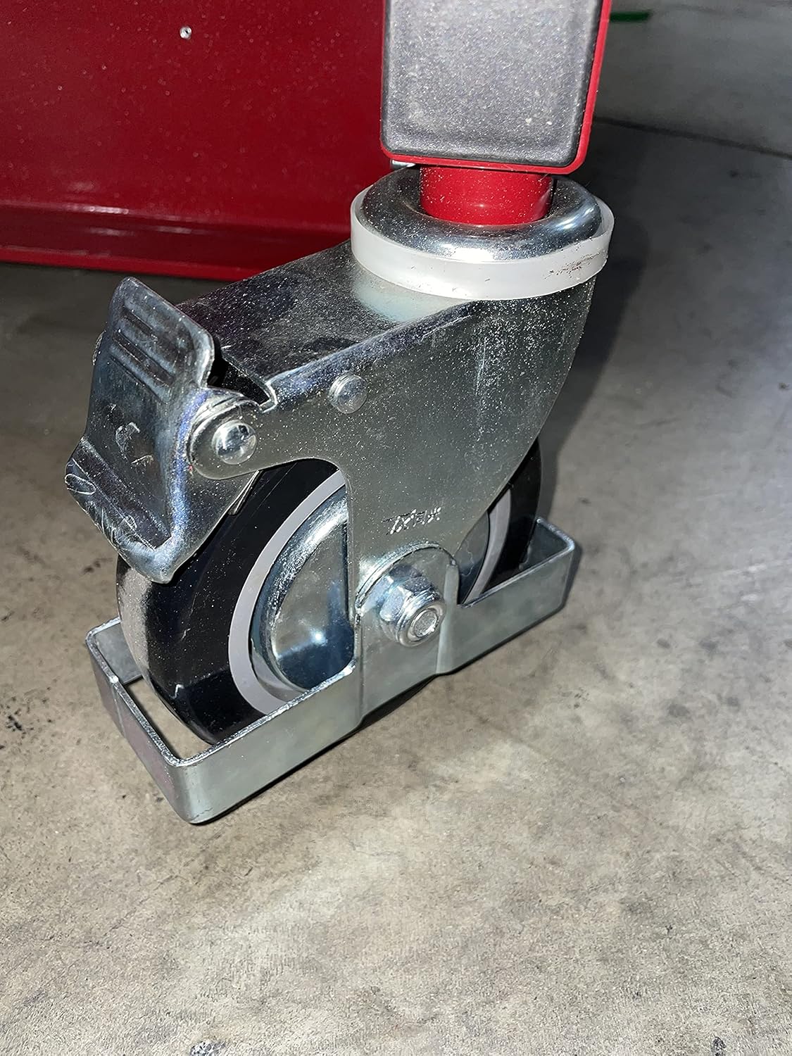 Pake Handling Tools - Winch Stacker, Manual Work Positioner Lift Truck - Steel Lightweight and Easily Maneuverable Lift with 440 lbs Capacity