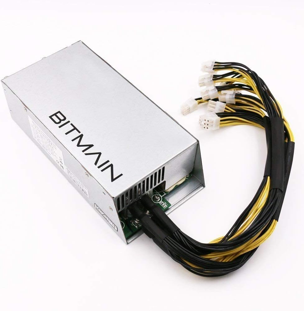 New Bitmain APW7 PSU1800W Antminer Power Supply 110v 220v for Antminer Z15 420k, S9, L3+ and E3