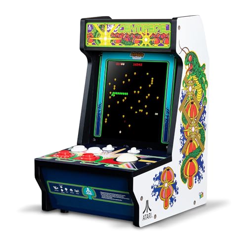 Arcade Classics - WWE Counter Series Game Machine, 4 Games, 8" Liquid Crystal Screen - Mini Cabinet, Portable Gaming, Retro, Countertop Console, Basement Decoration, Man Cave