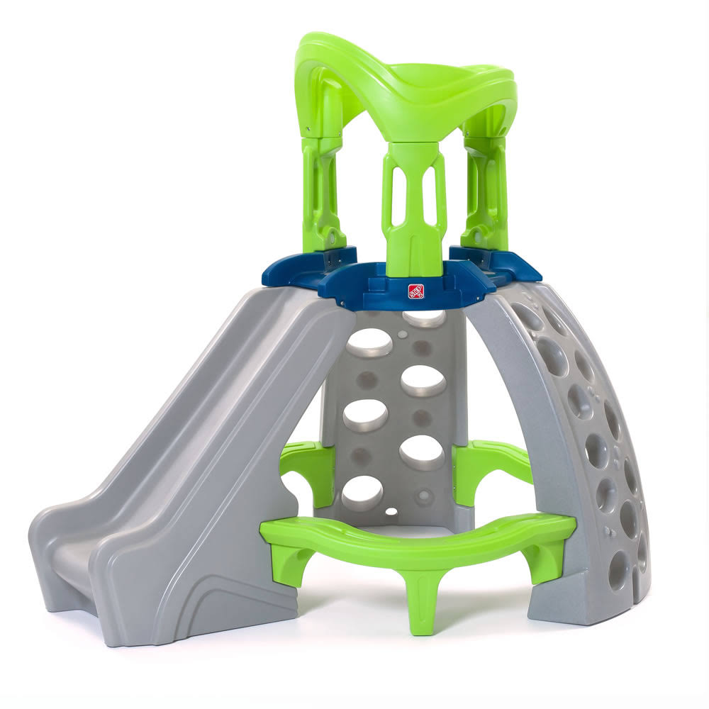 Step2 Castle Top Mountain Climber with 2 Climbing Rock Walls and Slide