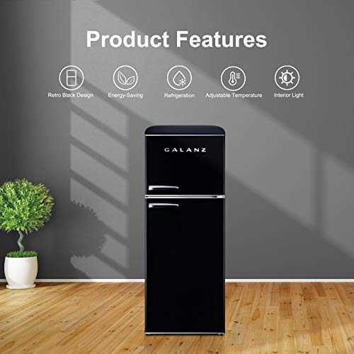 Galanz Refrigerator, Adjustable Mechanical Thermostat with True Freezer