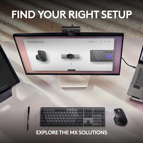 Logitech MX Brio Ultra HD 4K Collaboration and Streaming Webcam