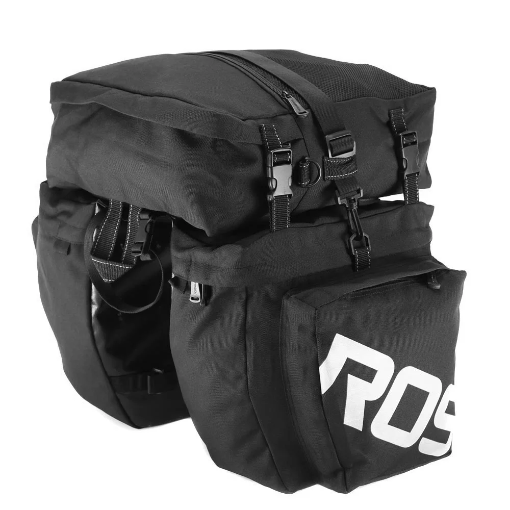 3 in 1 Multifunction Road MTB Mountain Bike Bag Pannier Rear Seat Trunk Bag