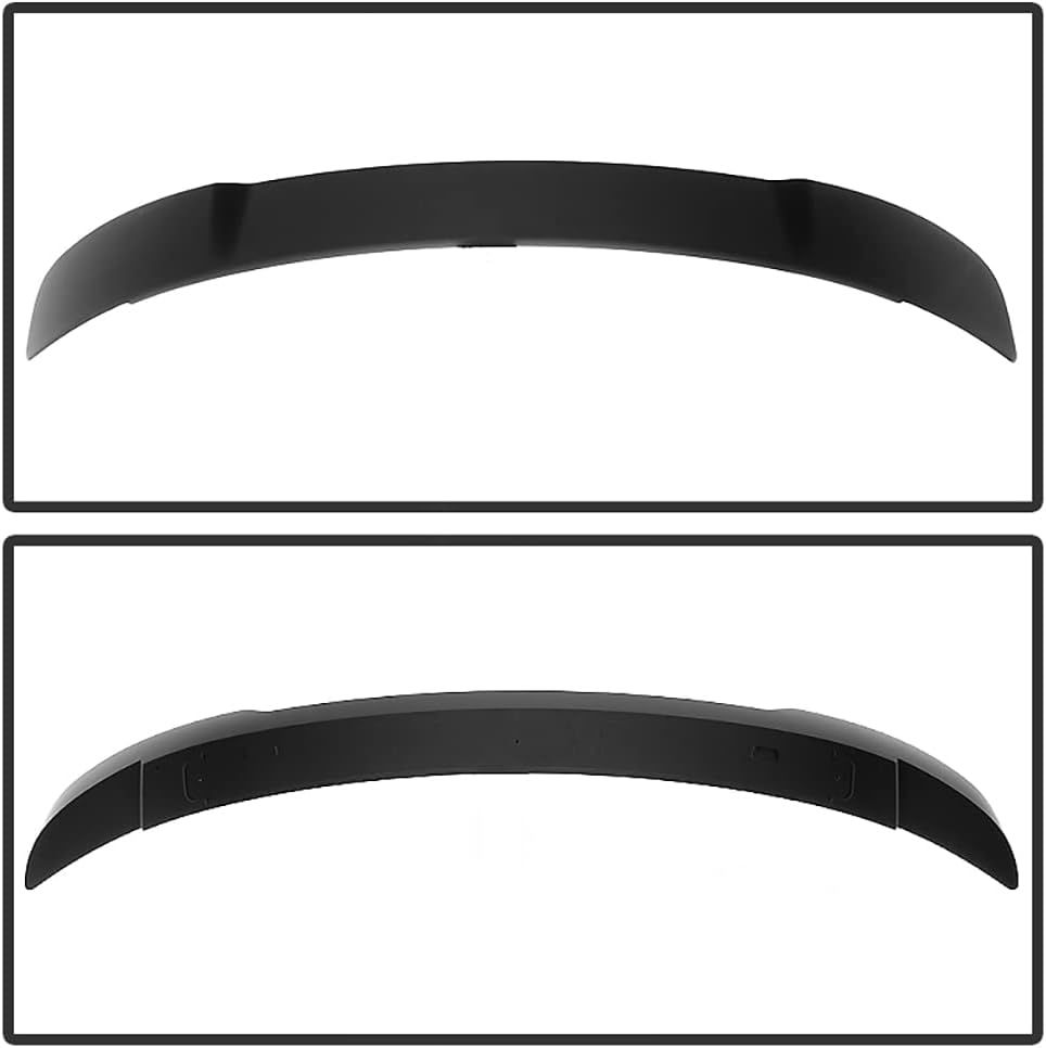 VIPMOTOZ Hellcat Style Paintable Rear Trunk Lip Spoiler Wing Compatible With 2011-2018 Compatible with Dodge Charger