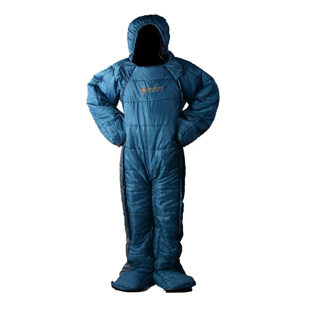 Wearable Sleeping Bag with Arms Legs Portable for Backpacking Sleep - Multi-Color, ,