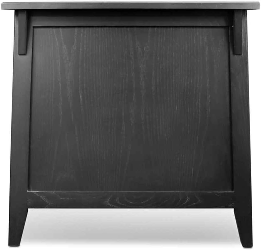 Leick Furniture Favorite Finds Mission Cabinet End Table in Slate
