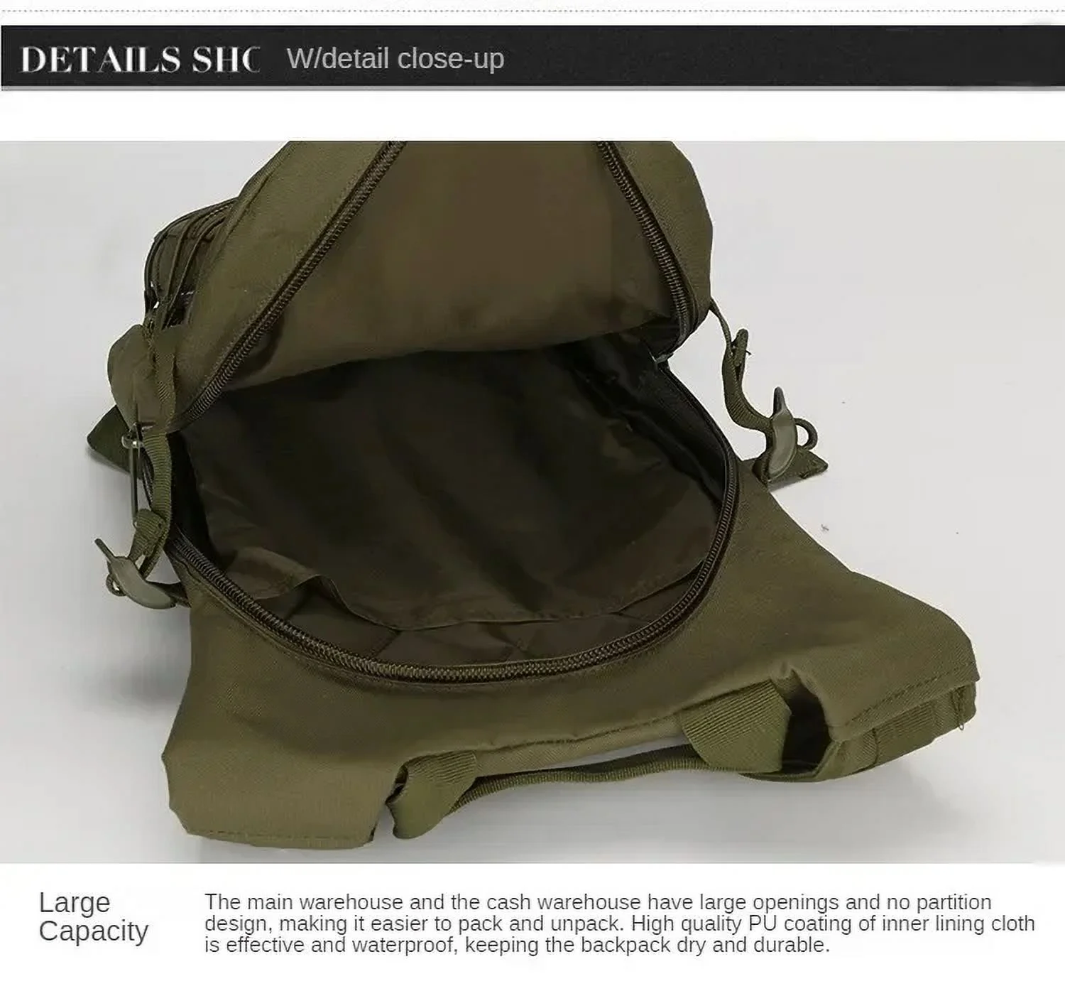 15L Molle Backpack Outdoor Sports Bicycle Backpacks Cycling Climbing Hiking Trekking Camping Bag