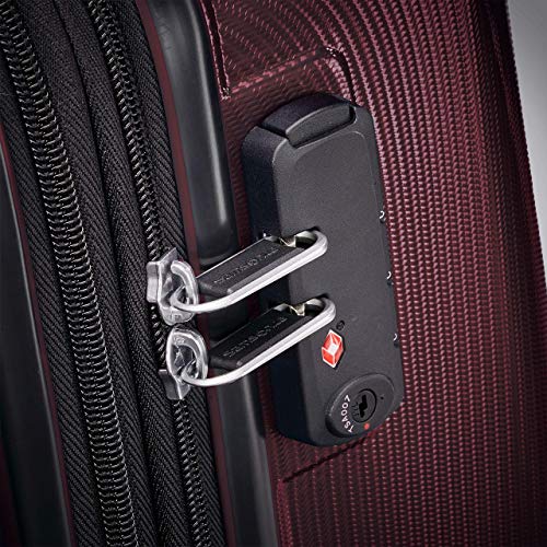 Samsonite Winfield 3 DLX Hardside Expandable Luggage with Spinners, Silver, Carry-On 20-Inch