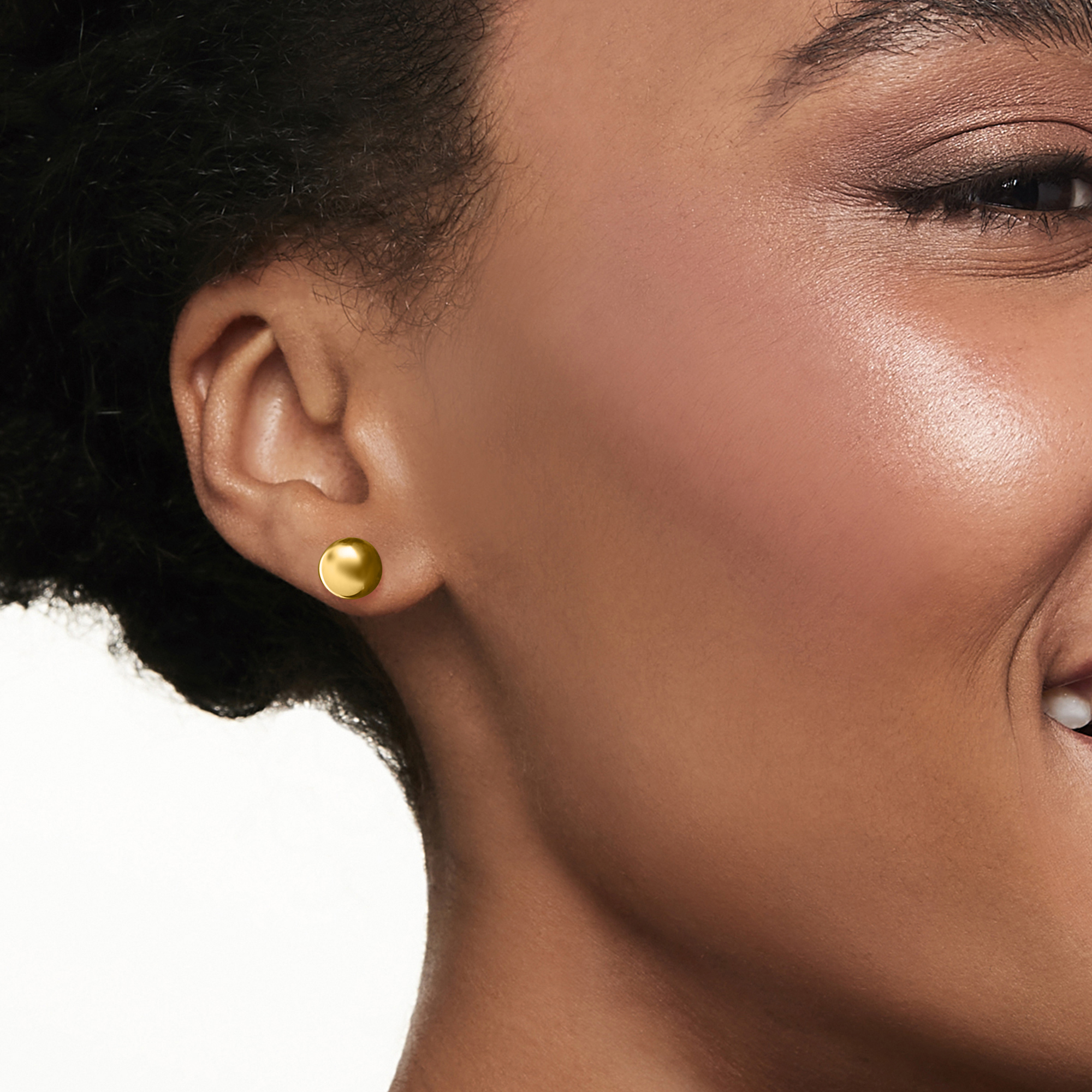 Ross-Simons Italian 8mm 18kt Yellow Gold Ball Stud Earrings, Women's, Adult