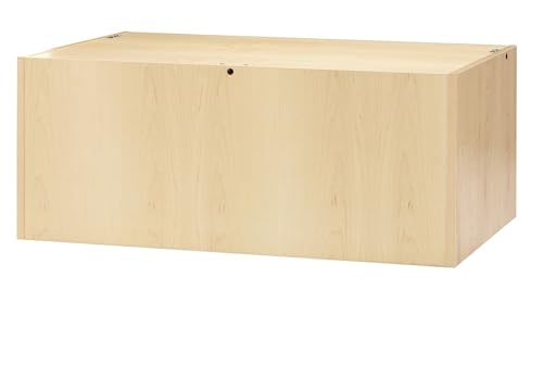 Diversified Spaces School Classroom Large Format File Cabinet, Counter Top Design, 40.5" W x 27" D x 17" H, Maple Construction, Five Drawers, Stackable, Chemical Resistant Finish, Made in USA