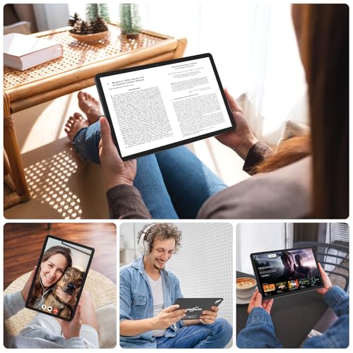 Tablet 11 inch Android 14 Tablet, 2025 Latest Update 128GB ROM 16GB RAM, 4G LTE Tableta, 5G WiFi+Cellular, Octa-Core, 21MP Dual Camera,1TB Expand, Incell FHD Screen, 7000mAh - Unclocked for T-Mobile
