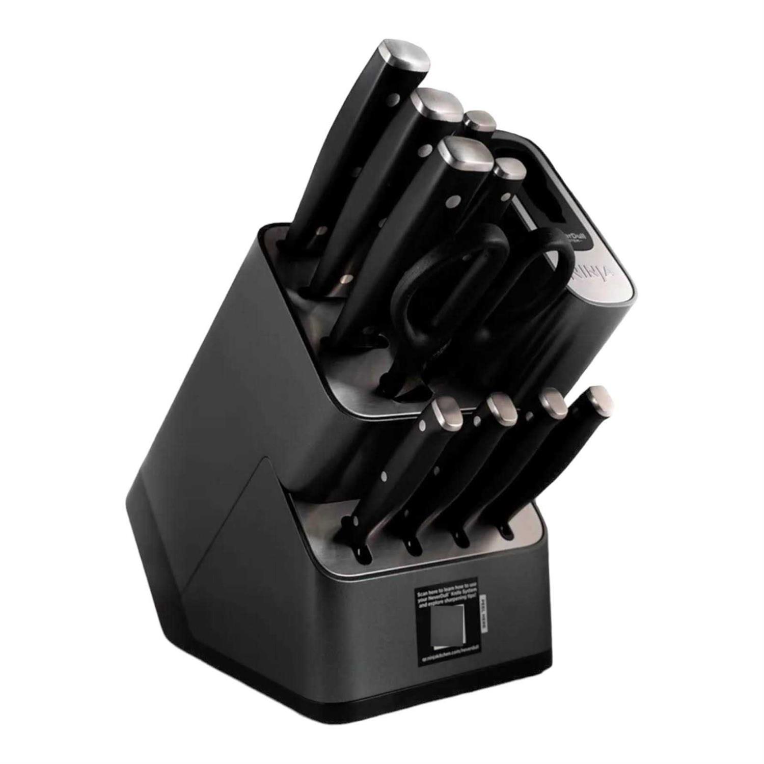 Ninja Foodi NeverDull 11-Piece Essential Knife System with Sharpener