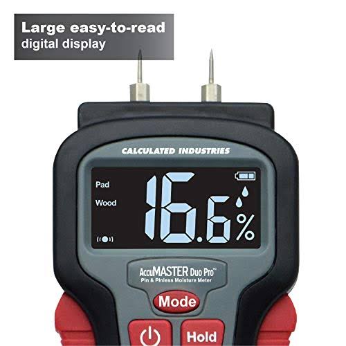 Calculated Industries 7445 AccuMASTER Duo Pro Pin u0026 Pinless Moisture Meter Leaks