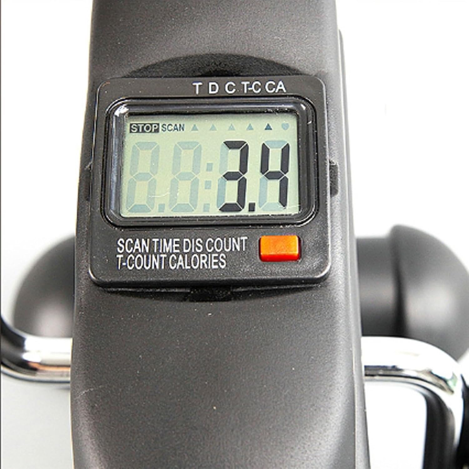 Pedal Exerciser for Seniors, Mini Fitness Bike Under Desk Bike Pedal Exerciser for Home/Office Workout , Exercise Bike Rehabilitation Training Bicycle for Arm/Leg Exercise ，for Seniors Legs Workout