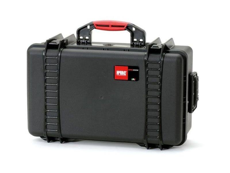 HPRC 2550W Wheeled Hard Case Cubed Foam Black HPRC2550WFBLACK