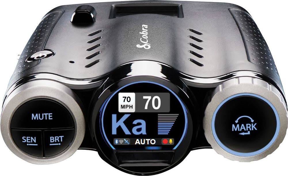 Cobra Radar Detector and Dash Camera, 2 in 1, Road Scout, Elite