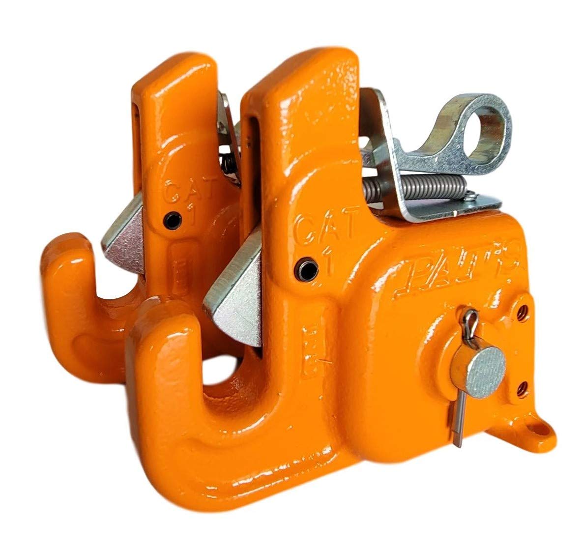 Pat's Easy Change with Stabilizer Bar - Best Quick Hitch System On The Market �C Flexible, Durable and Affordable (Orange CAT #1)