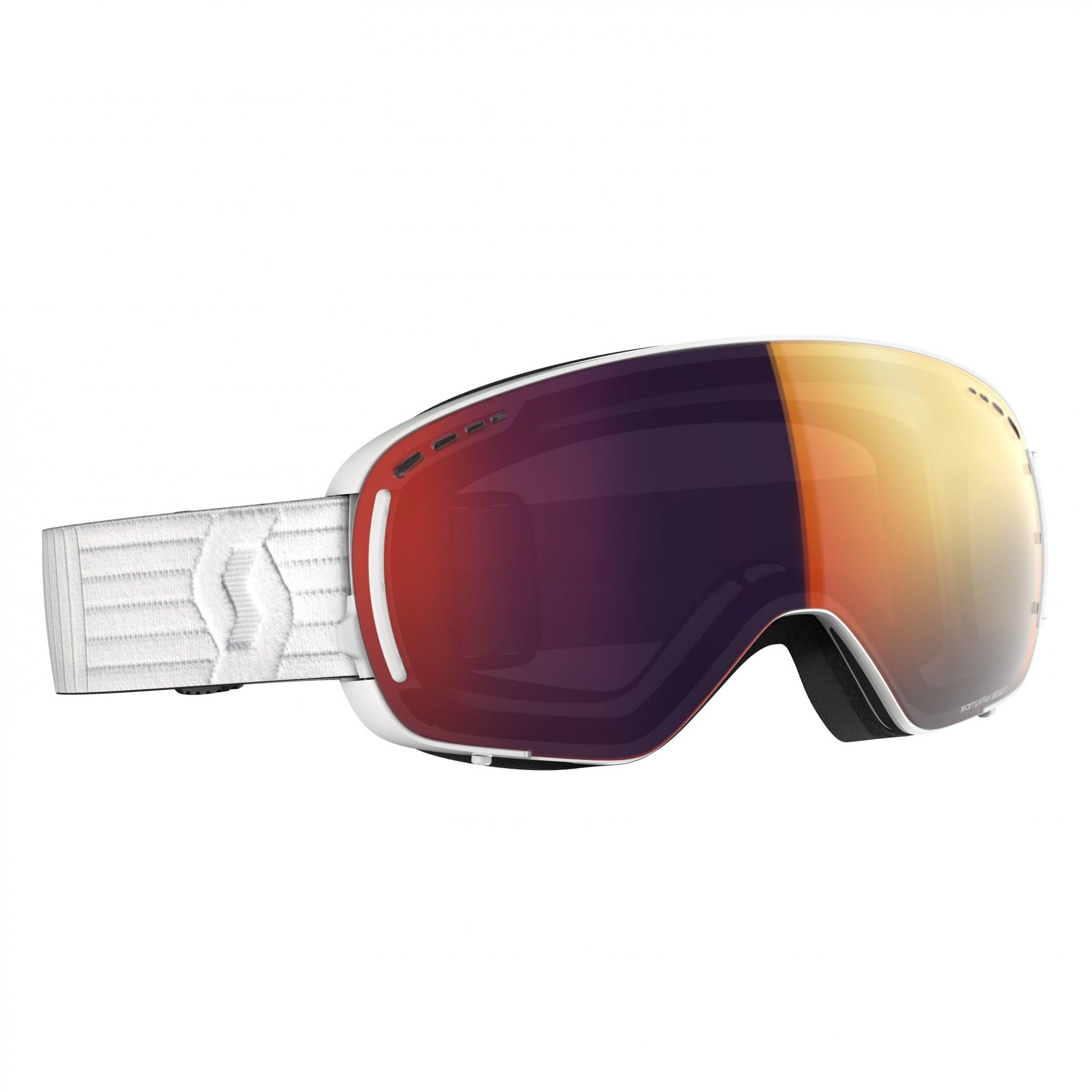Scott LCG Compact Ski Goggles Solar Red Chrome/CAT3