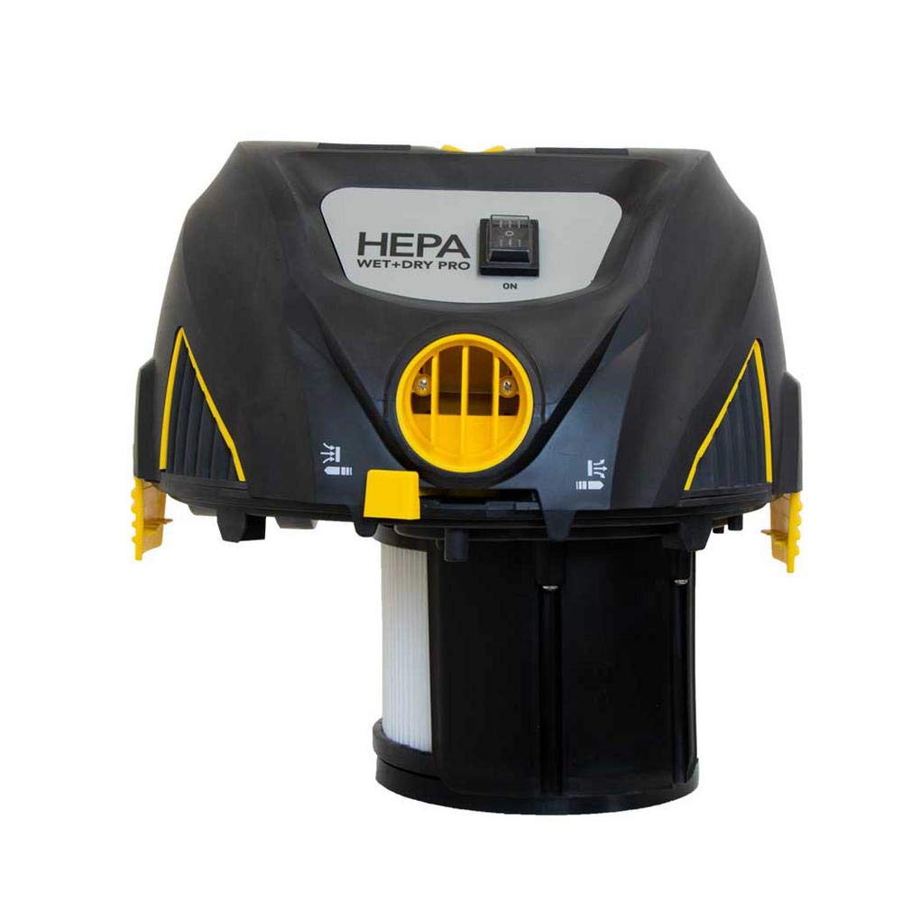 Dustless HEPA Wet+Dry Pro Vacuum, 8 Gallon Shop Vac-Wet+ Dry Vacuum. Commercial, Silica Rule Compliant Contractor, Professional, Home use Vacuum. Lead Safe, Concrete Vacuum