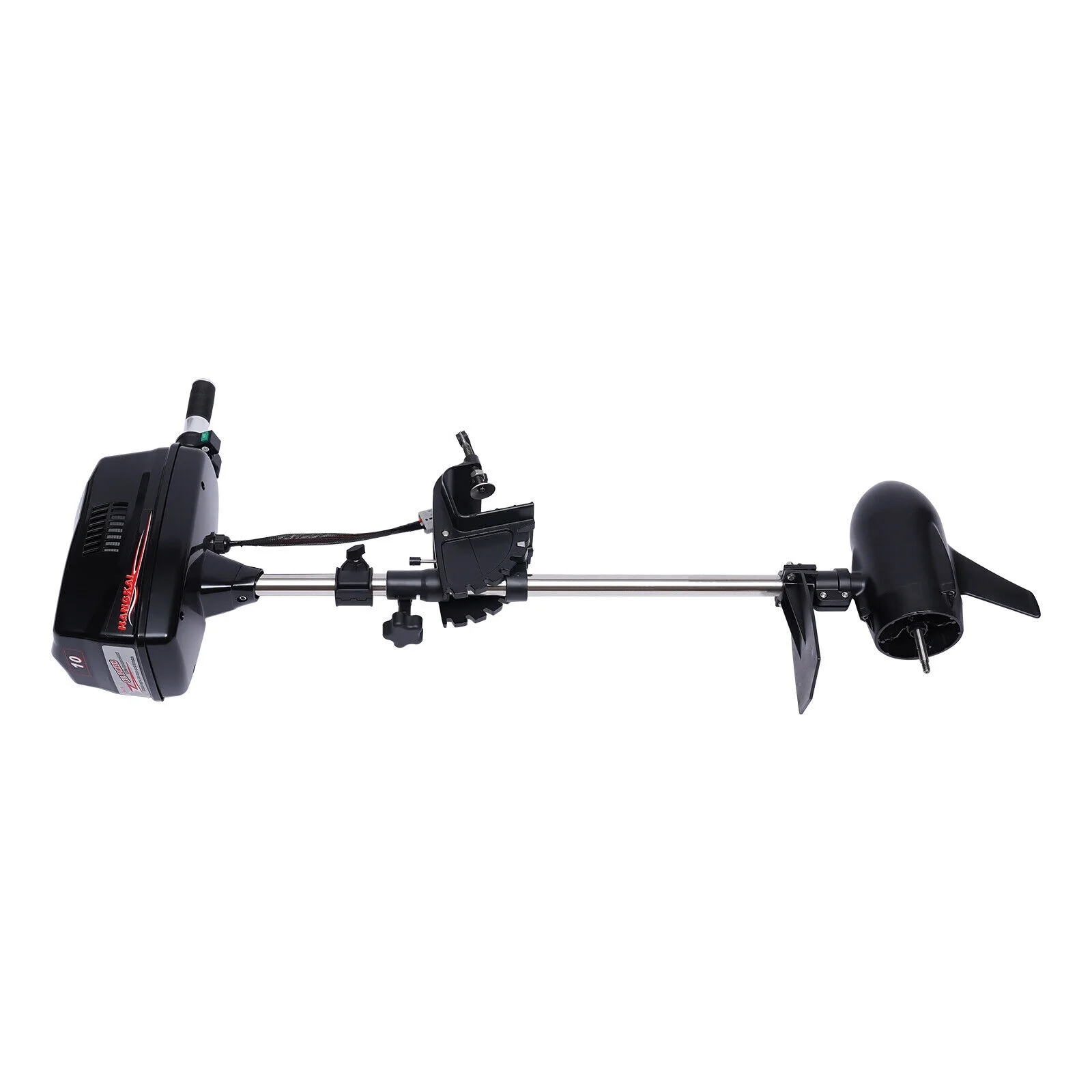 Miumaeov 10HP Electric Outboard Engine 60V 2200W Brushless Trolling Motor Jet Pump Propeller Fishing Boat Engine for Small Water Vehicles Inflatable Boats Canoes Aluminum Fishing Boats